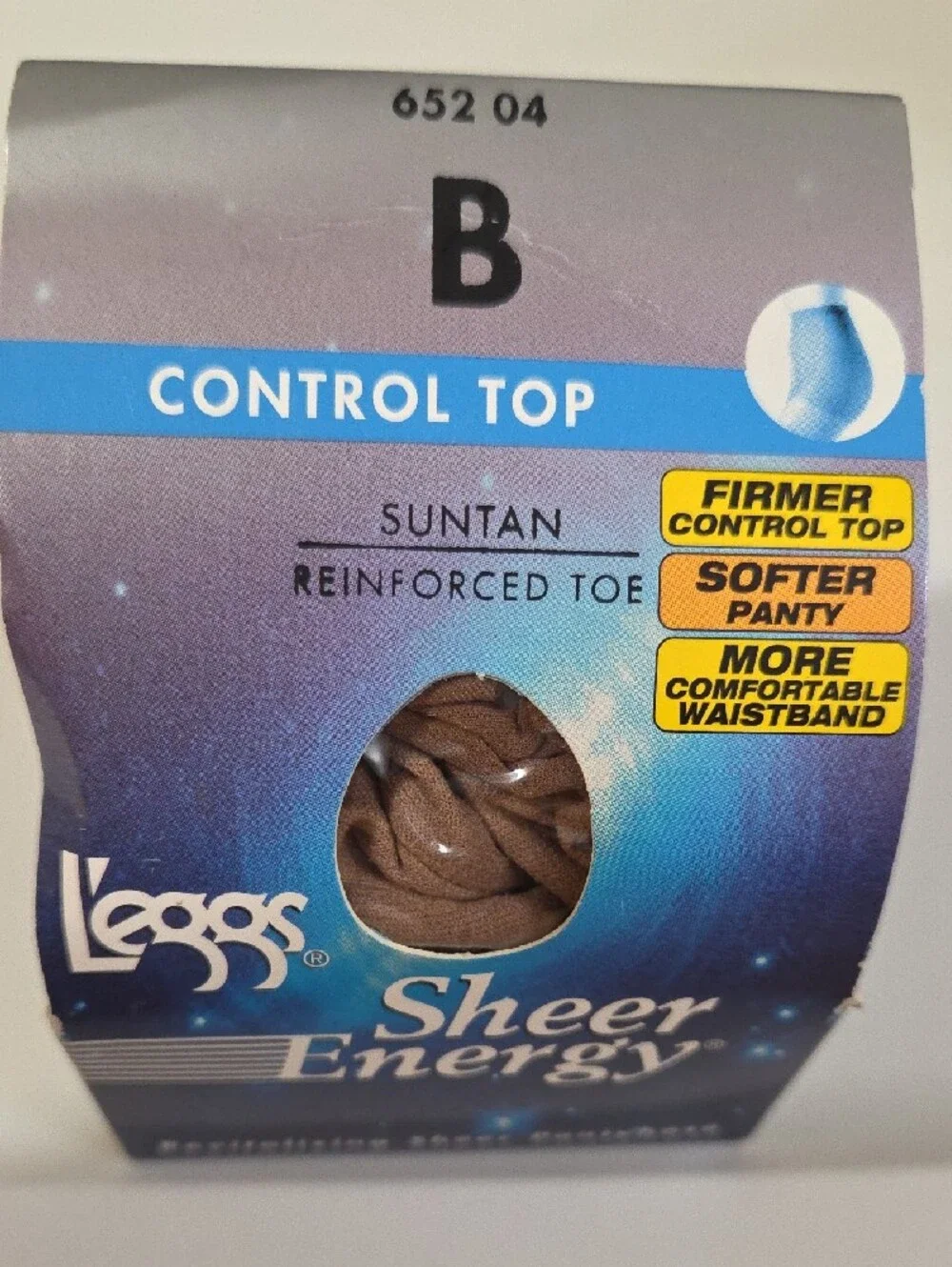 Leggs Sheer Energy Revitalizing Sheer Pantyhose - Brown Size B